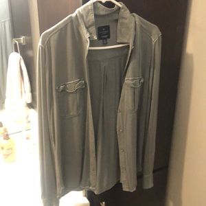 A boyfriend style shirt that is great for layering